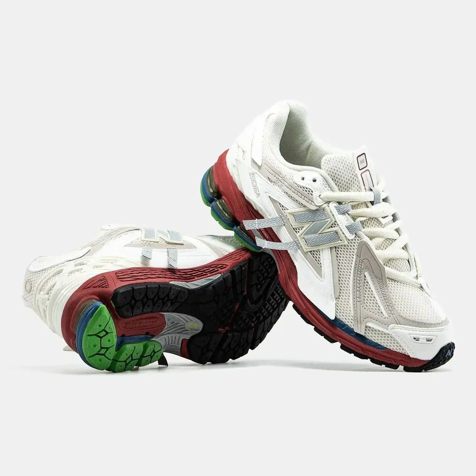 New Balance 1906A White Red Multicolor Sole