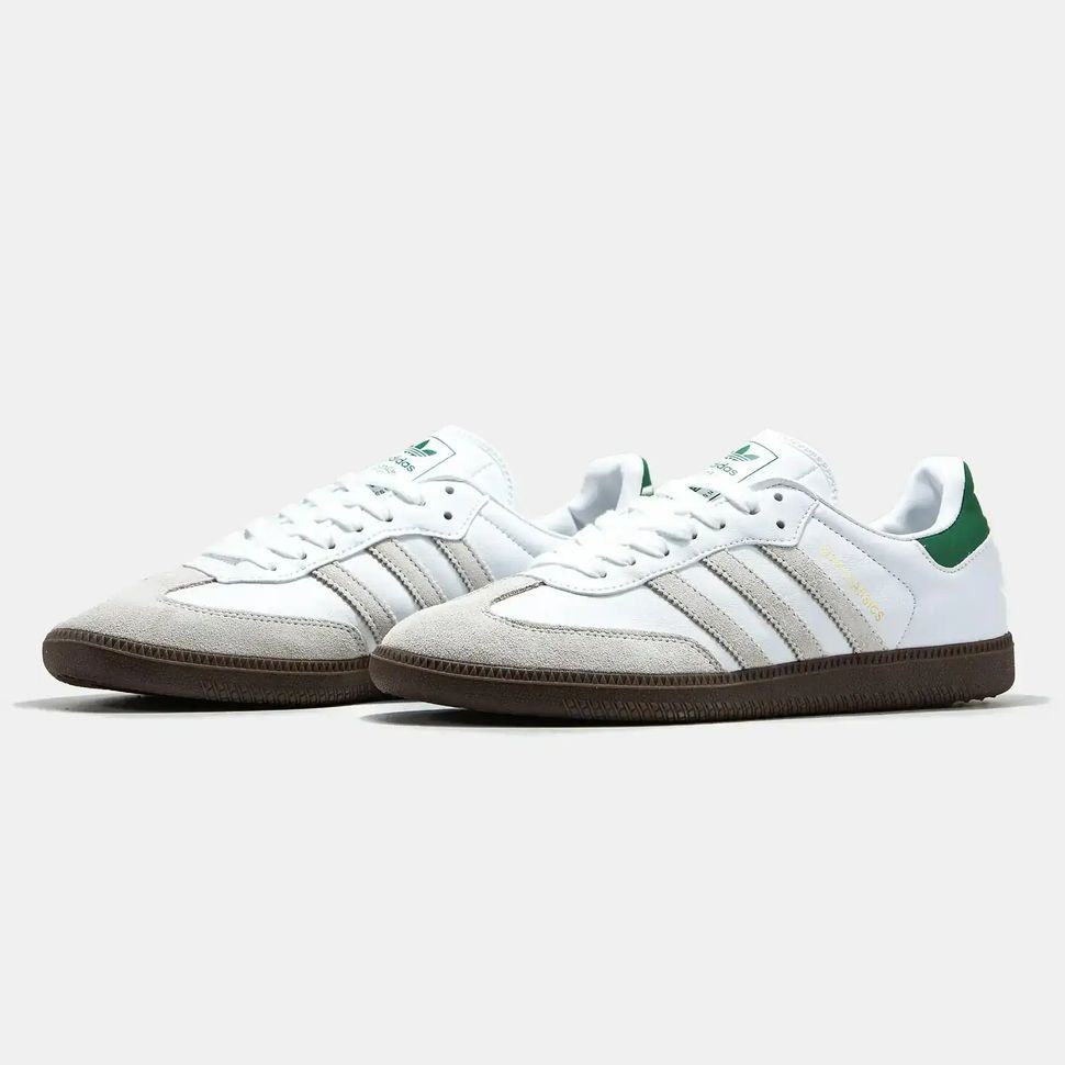 Adidas Samba x KITH White Green Gum