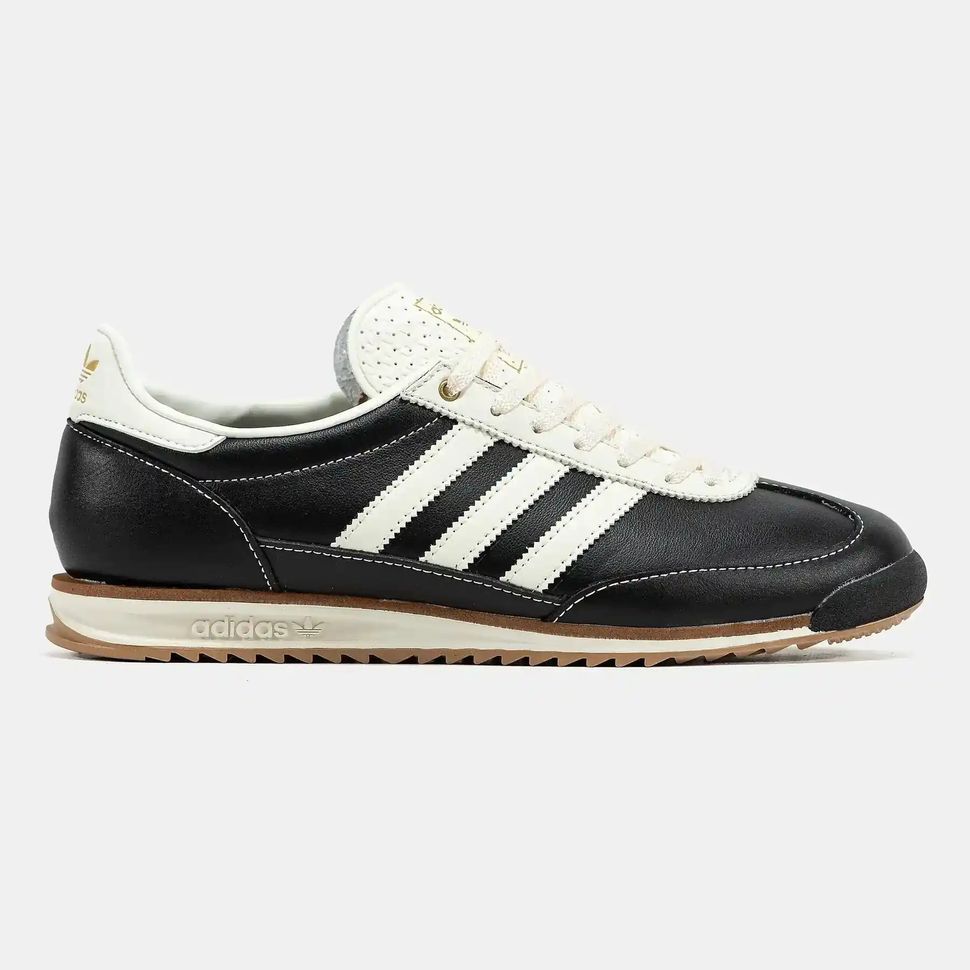 Adidas SL 72 Black White Leather