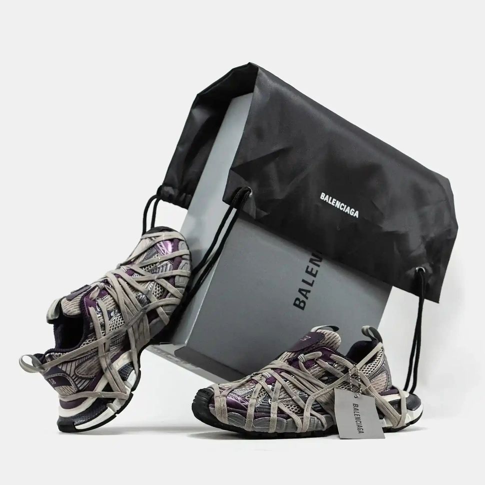 Balenciaga 3XL Extreme Lace Grey Purple
