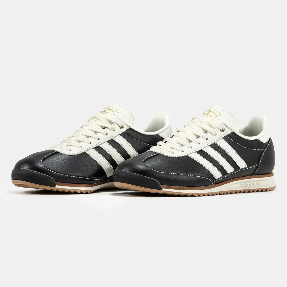 Adidas SL 72 Black White Leather