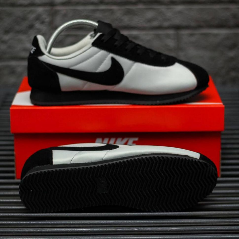 Кросівки Nike Cortez Black Grey v2 8871 фото