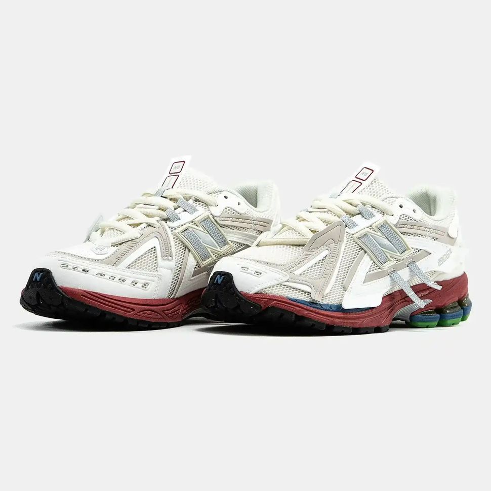 New Balance 1906A White Red Multicolor Sole