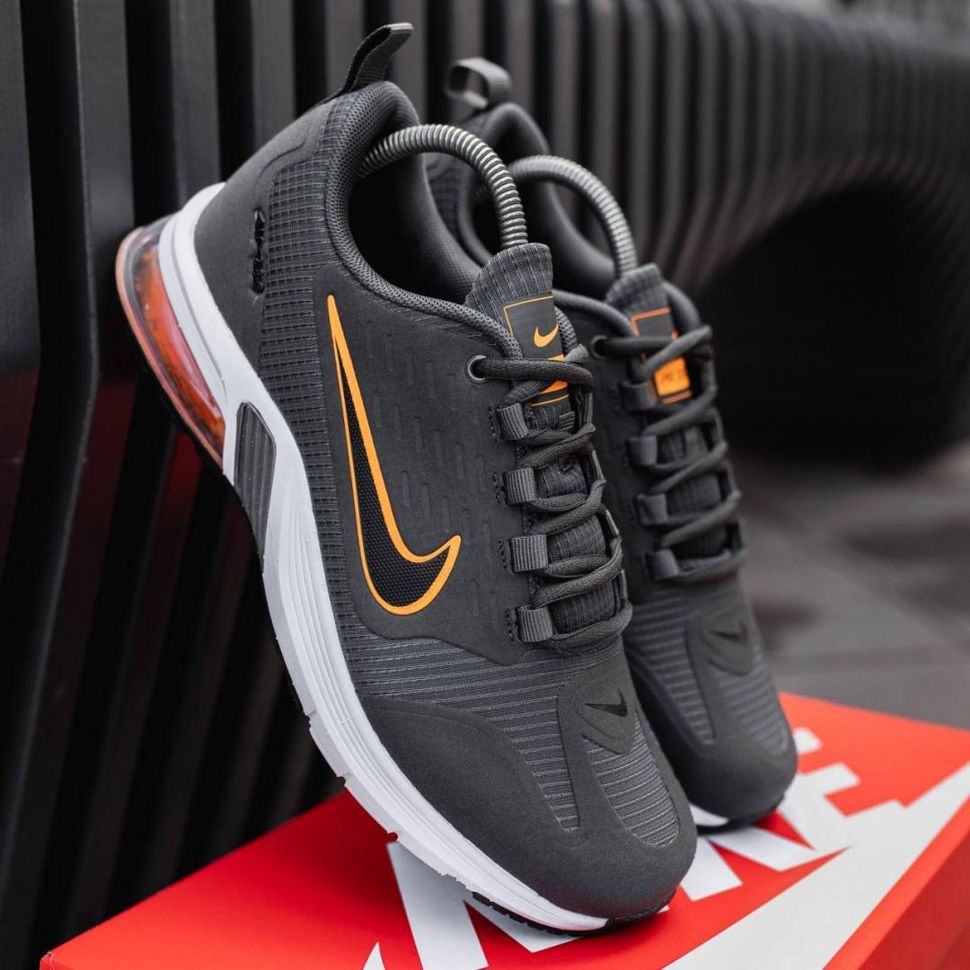 Кросівки Nike Air Max 270 Grey White Orange 8841 фото
