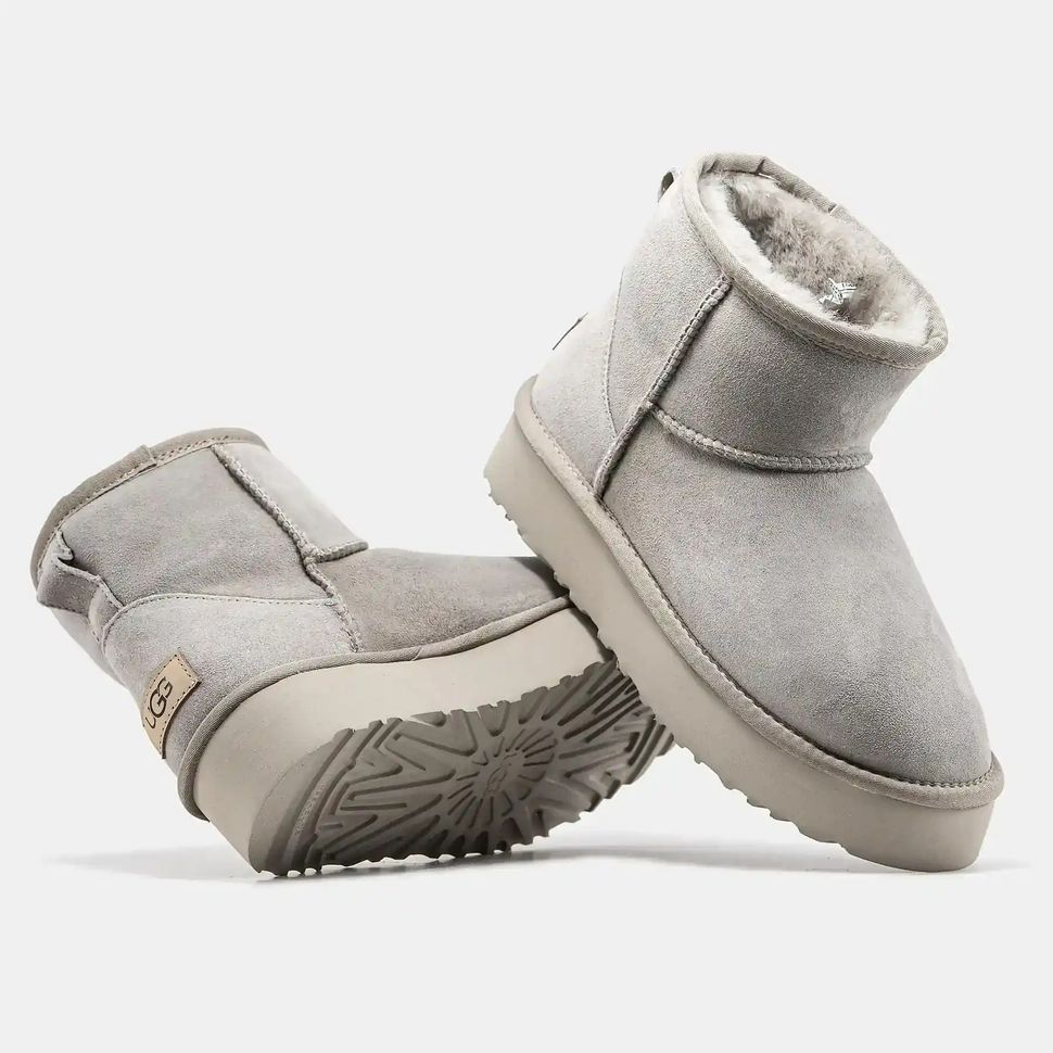 UGG Classic Mini Platform Grey