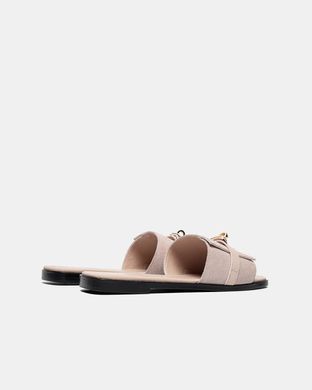 Hermes Oran Beige Suede, 37