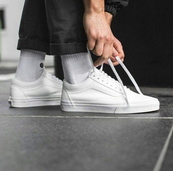 Кеди Vans Old Skool White 5183 фото