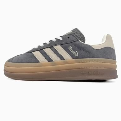 Adidas Gazelle Bold Grey Cream Gum