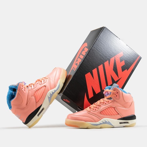 Баскетбольные кроссовки Nike Air Jordan 5 x Dj Khaled Pink 653 фото
