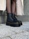 Зимові Черевики Dr. Martens Jadon High Black 9721 фото 3