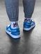 Nike Air Jordan Retro 1 Low Blue White 2 2104 фото 1