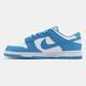 Nike SB Dunk Low White Blue, 36