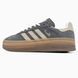 Adidas Gazelle Bold Grey Cream Gum