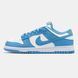 Nike SB Dunk Low White Blue, 36
