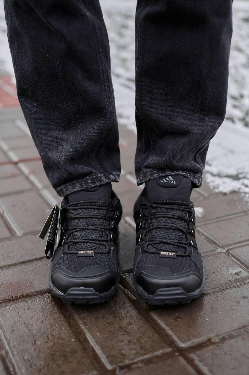 Кроссовки Adidas Terrex Gore-Tex Termo Black Premium v2 10056 фото