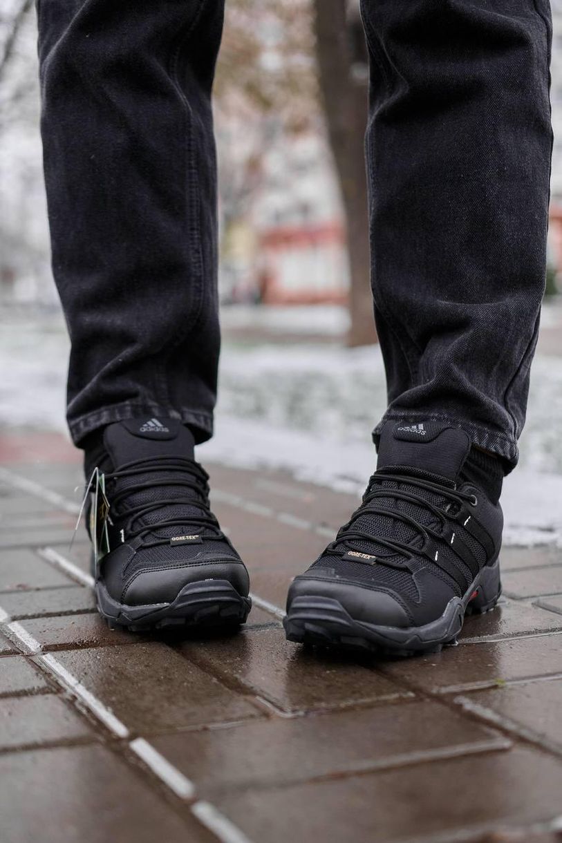 Кроссовки Adidas Terrex Gore-Tex Termo Black Premium v2 10056 фото