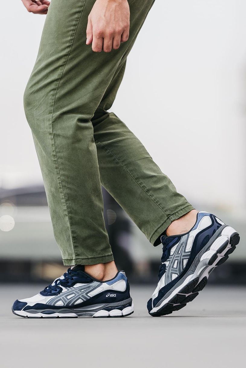 Кроссовки Asics Gel-NYC Grey Blue 9544 фото