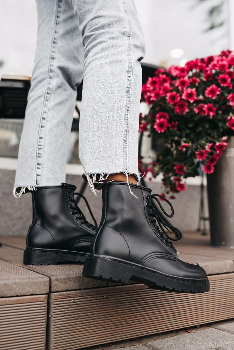 Черевики Dr. Martens 1460 Mono Black 4235 фото