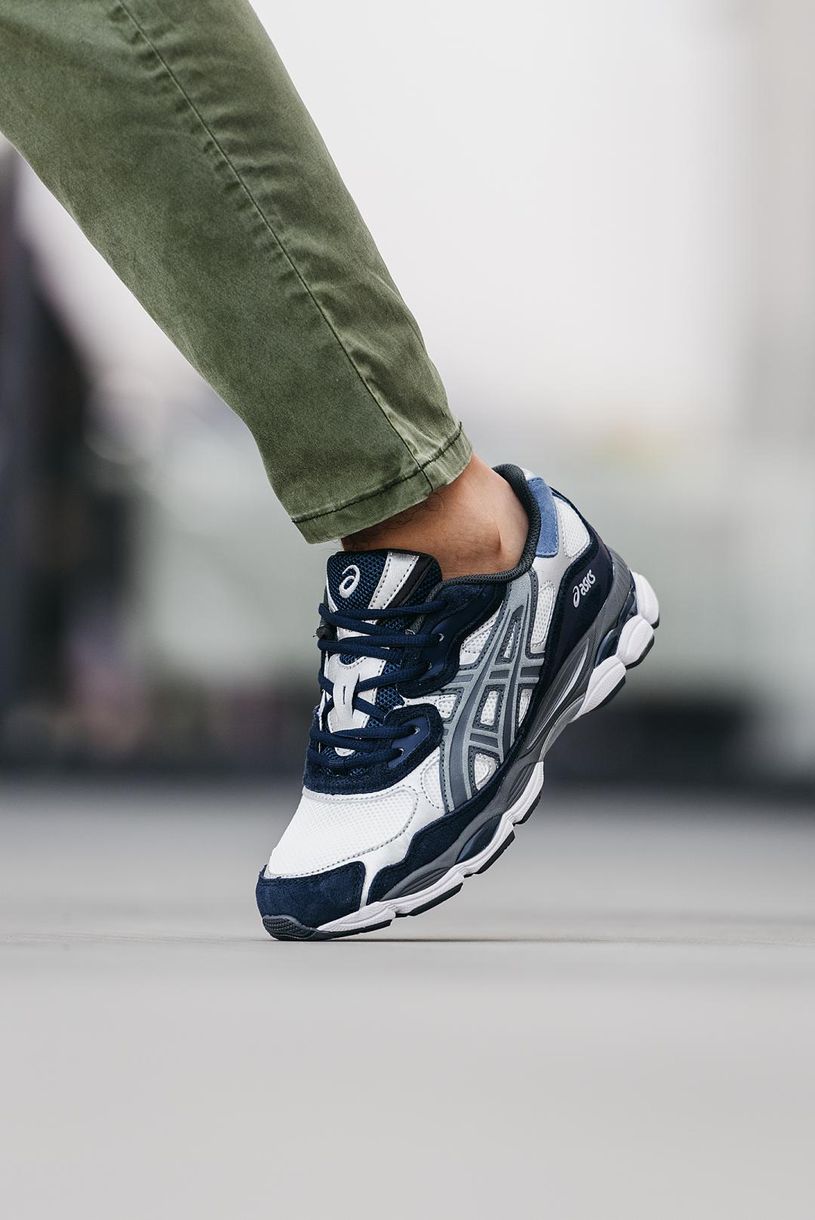 Кроссовки Asics Gel-NYC Grey Blue 9544 фото