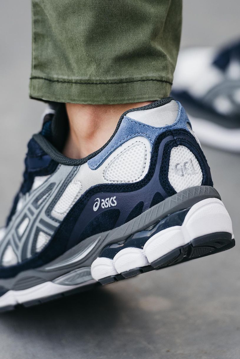 Кроссовки Asics Gel-NYC Grey Blue 9544 фото