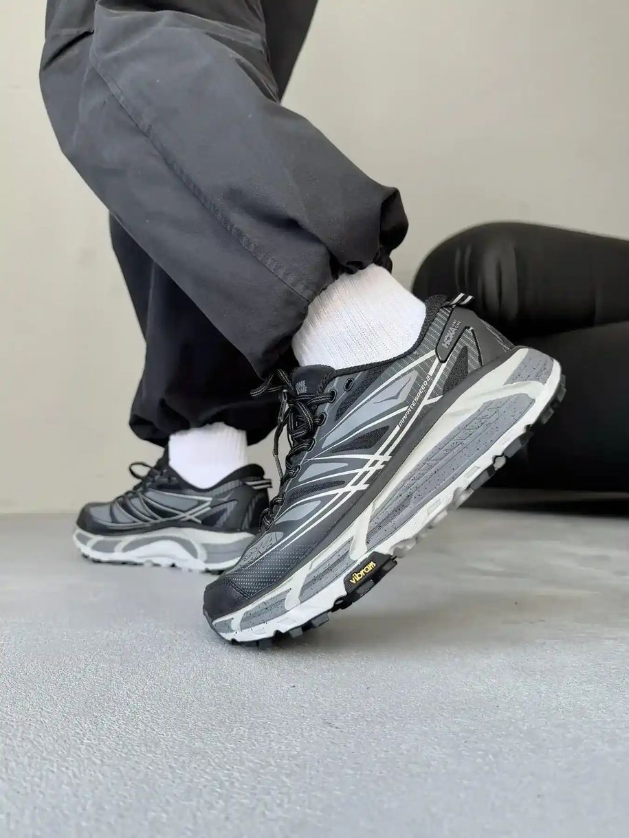 Hoka One One U Mafate Speed 2 Black Grey