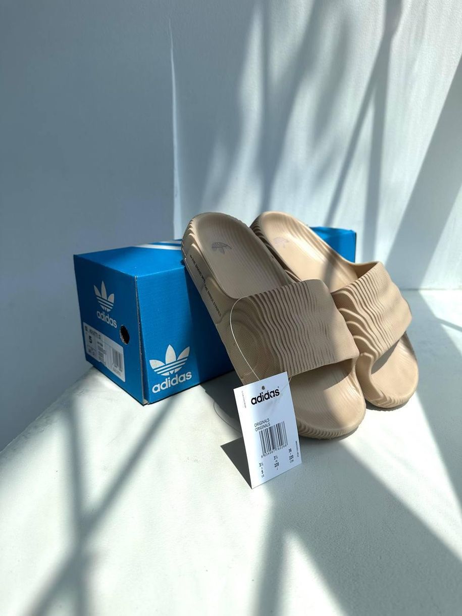 Шлепанцы Adidas Adilette Beige Slides 9188 фото