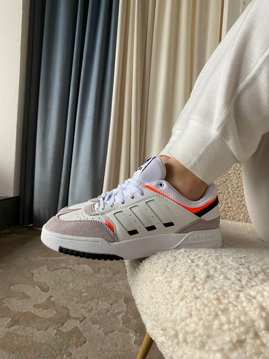 Кроссовки Adidas Adidas Drop Step White Beige Low 2364 фото