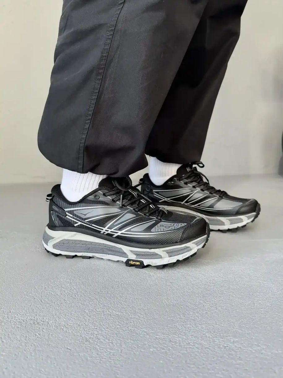 Hoka One One U Mafate Speed 2 Black Grey