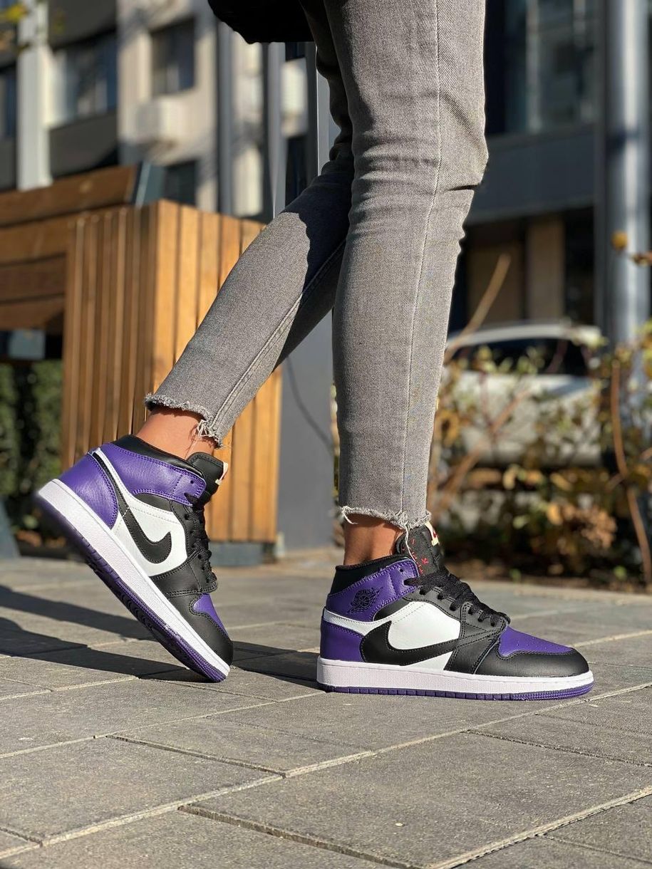 Nike Air Jordan 1 Violet 6512 фото
