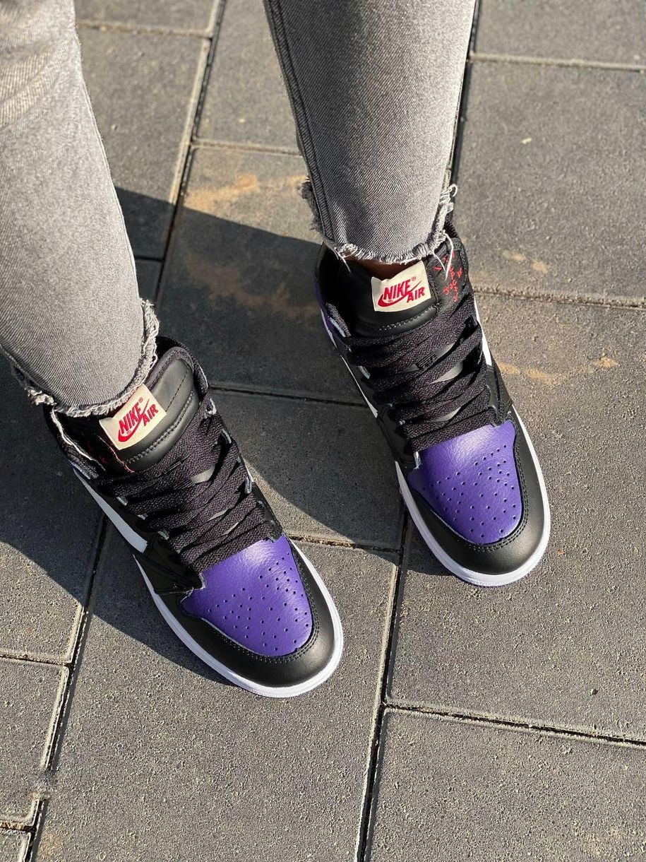 Nike Air Jordan 1 Violet 6512 фото