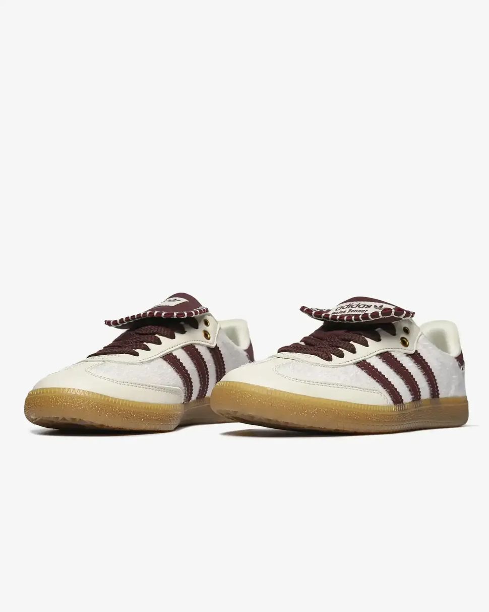 Adidas Samba x Wales Bonner Cream Maroon