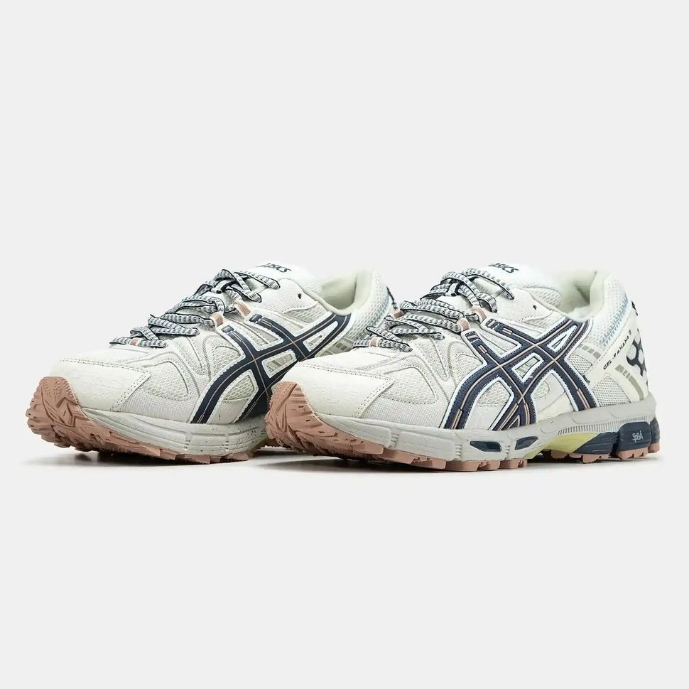 Asics Gel-Kahana 8 Winter White Navy Beige