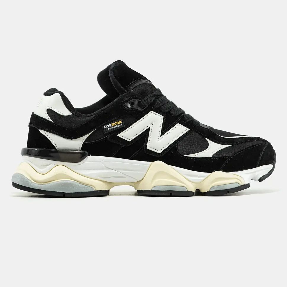 New Balance 9060 Cordura Black White, 41