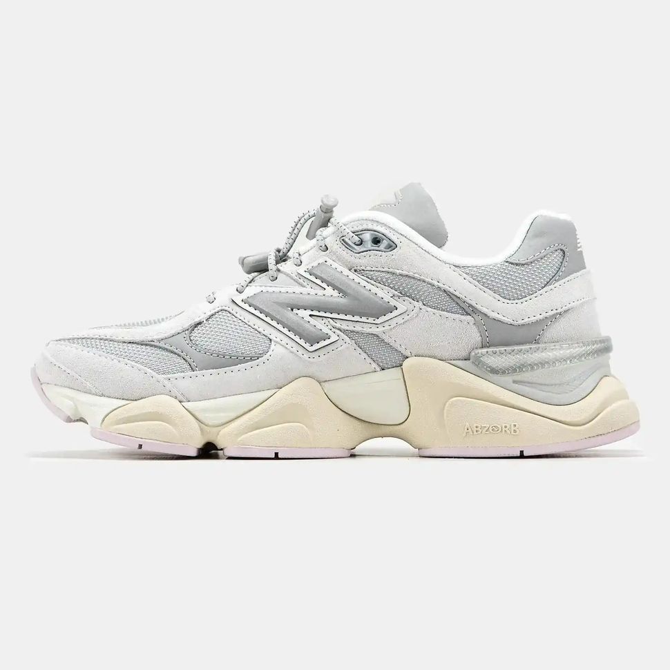 New Balance 9060 White Silver Cream