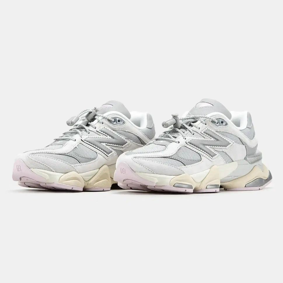 New Balance 9060 White Silver Cream