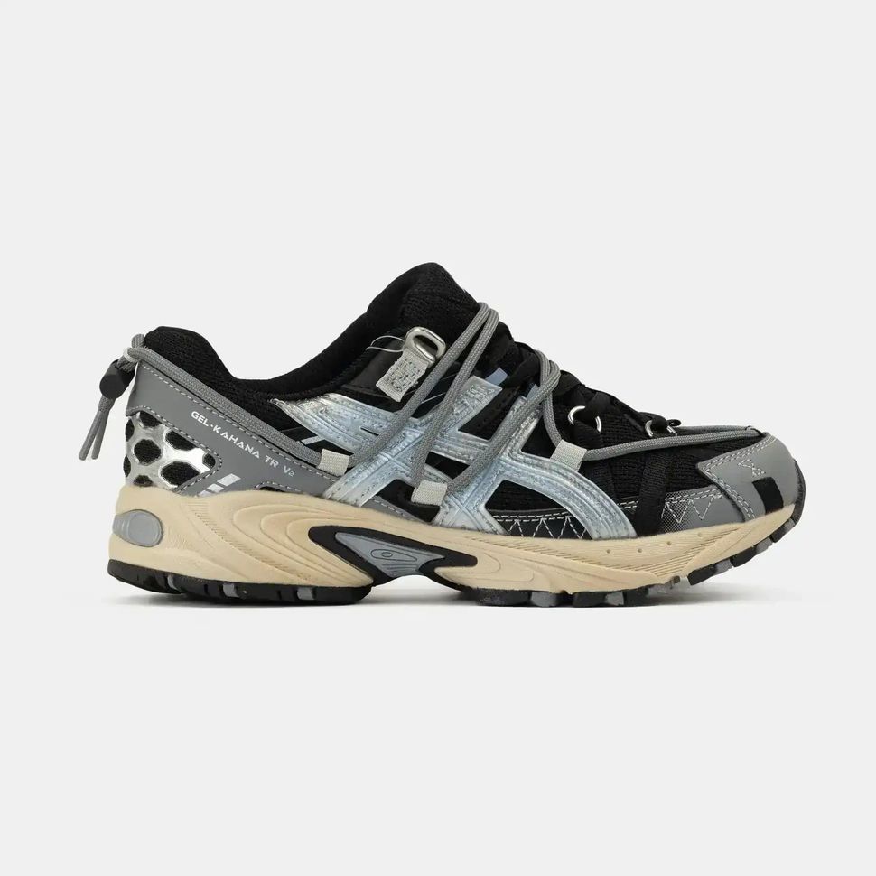 Asics Gel-Kahana TR V2 Black Silver Grey, 36