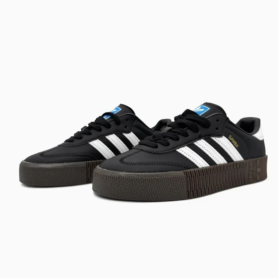 Adidas Samba Platform Black White
