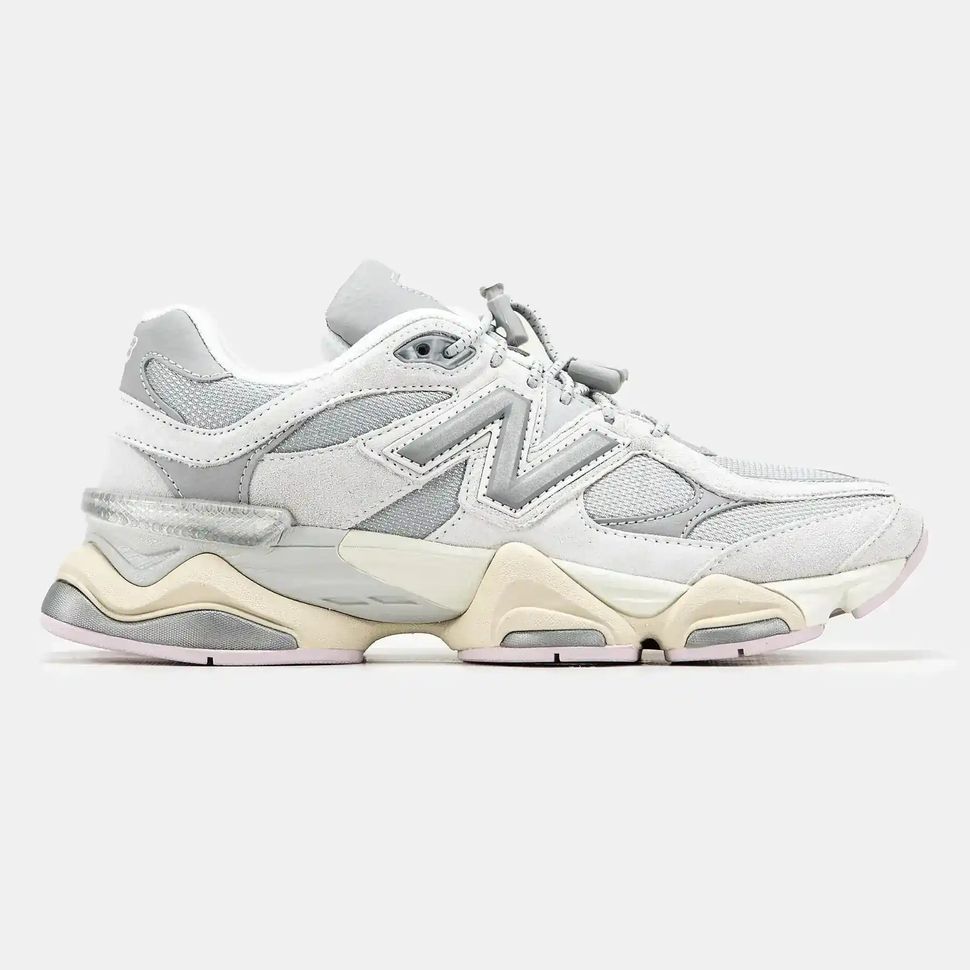 New Balance 9060 White Silver Cream