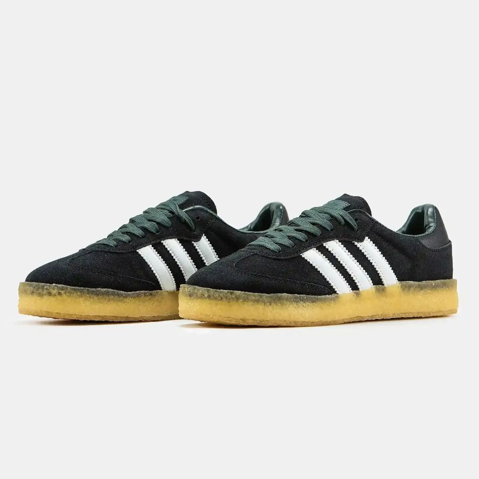 Adidas Samba x Ronnie Fieg x Clarks Black White Gum