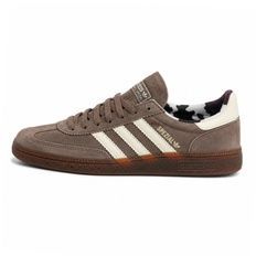 Adidas Handball Spezial Brown White Cow Print, 36
