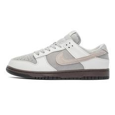 Nike SB Dunk Low Grey White Brown, 36