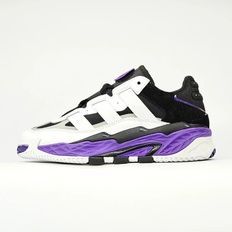 Adidas Niteball White Black Purple
