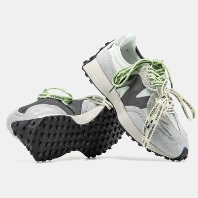 New Balance 327 Grey Black Neon