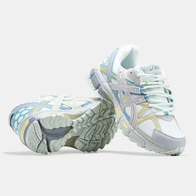 Asics Gel-Kahana 8 White Blue Yellow