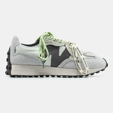 New Balance 327 Grey Black Neon