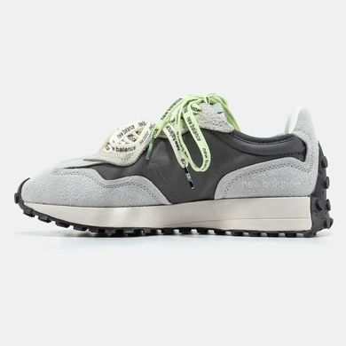 New Balance 327 Grey Black Neon