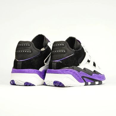 Adidas Niteball White Black Purple