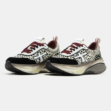 Premiata HILL Leopard Black Burgundy, 37