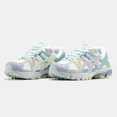 Asics Gel-Kahana 8 White Blue Yellow