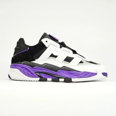 Adidas Niteball White Black Purple